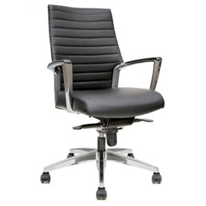 An image of a black office chair.