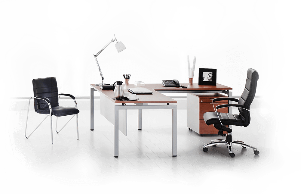 Office Layout An image of an office layout on a white background.