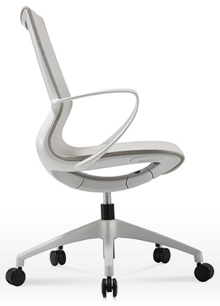 An image of a white office chair.